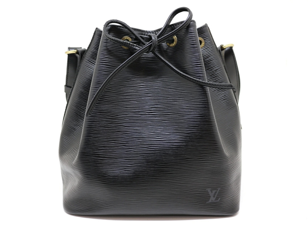 LOUIS VUITTON Neo Noe Shoulder Bag Epi Leather Noir Black